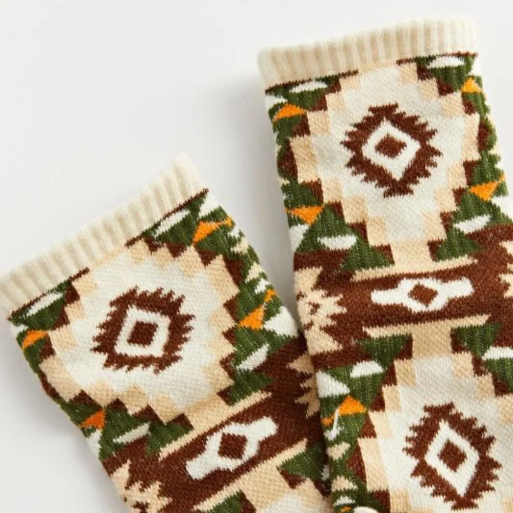 NWT Urban Outfitters Western Crew Socks OSFA